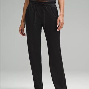 Lululemon Soft Jersey Straight-Leg Mid-Rise Pant